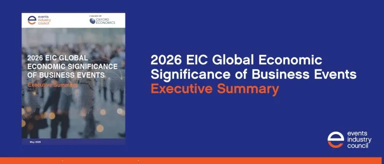 EIC Releases 2026 Global Economic Significance of Business Events Executive Summary